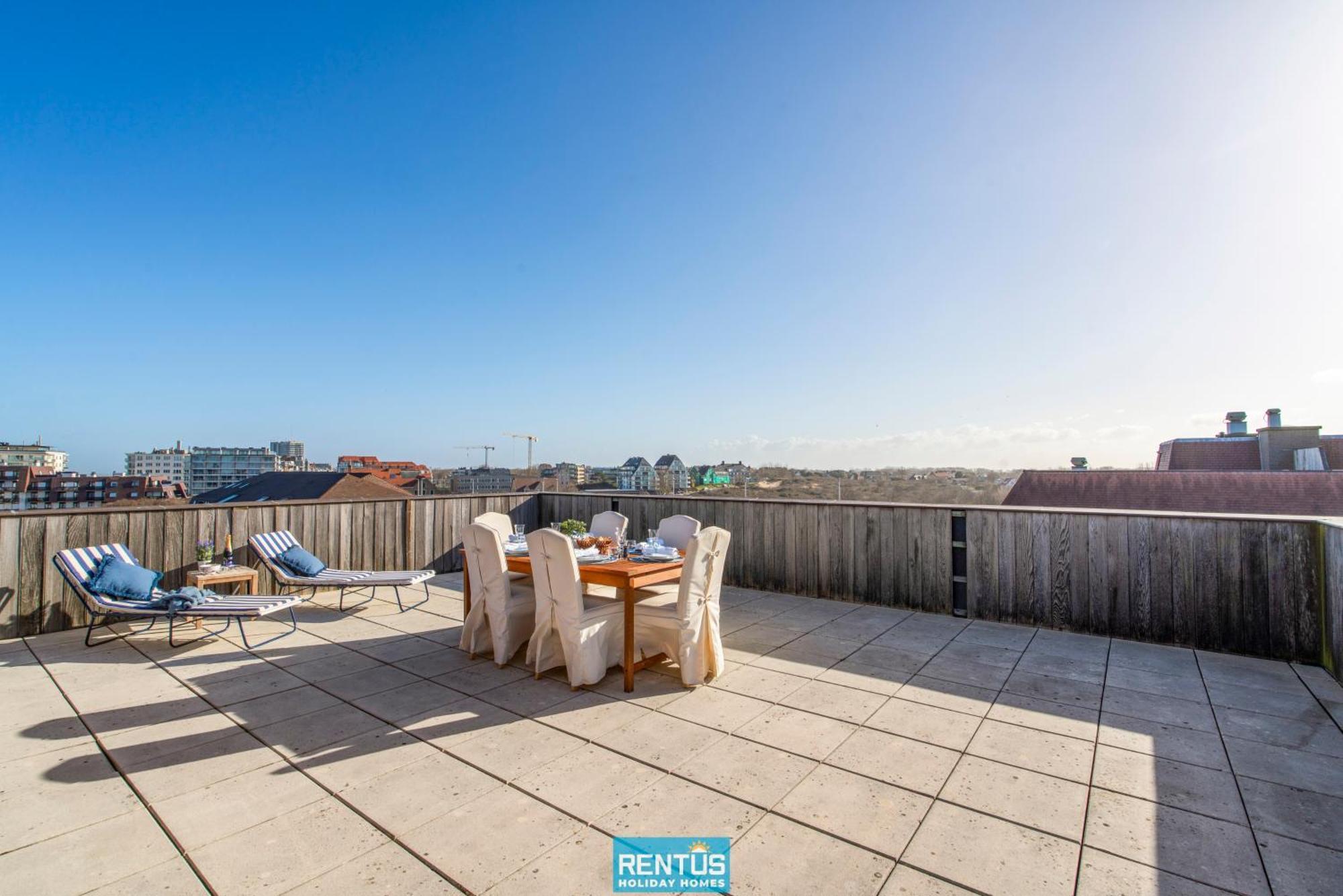 Sandsedge - Apartment With Amazing Rooftop Terrace Koksijde Zewnętrze zdjęcie
